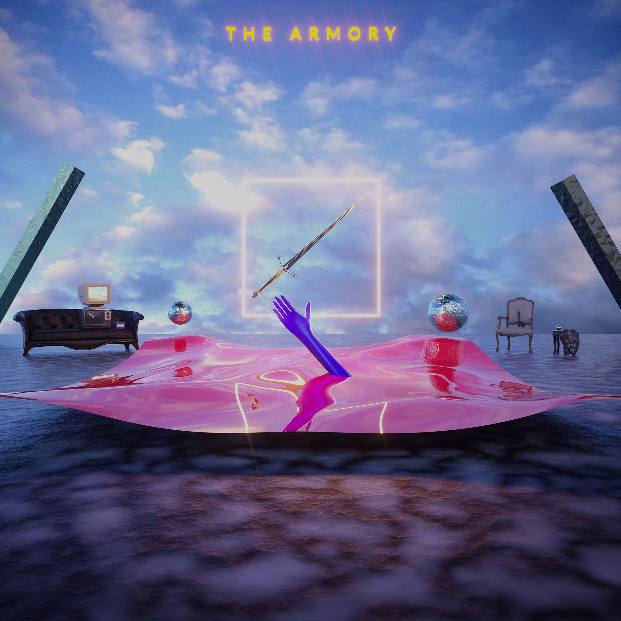 Abstract 3D Scene Thumbnail